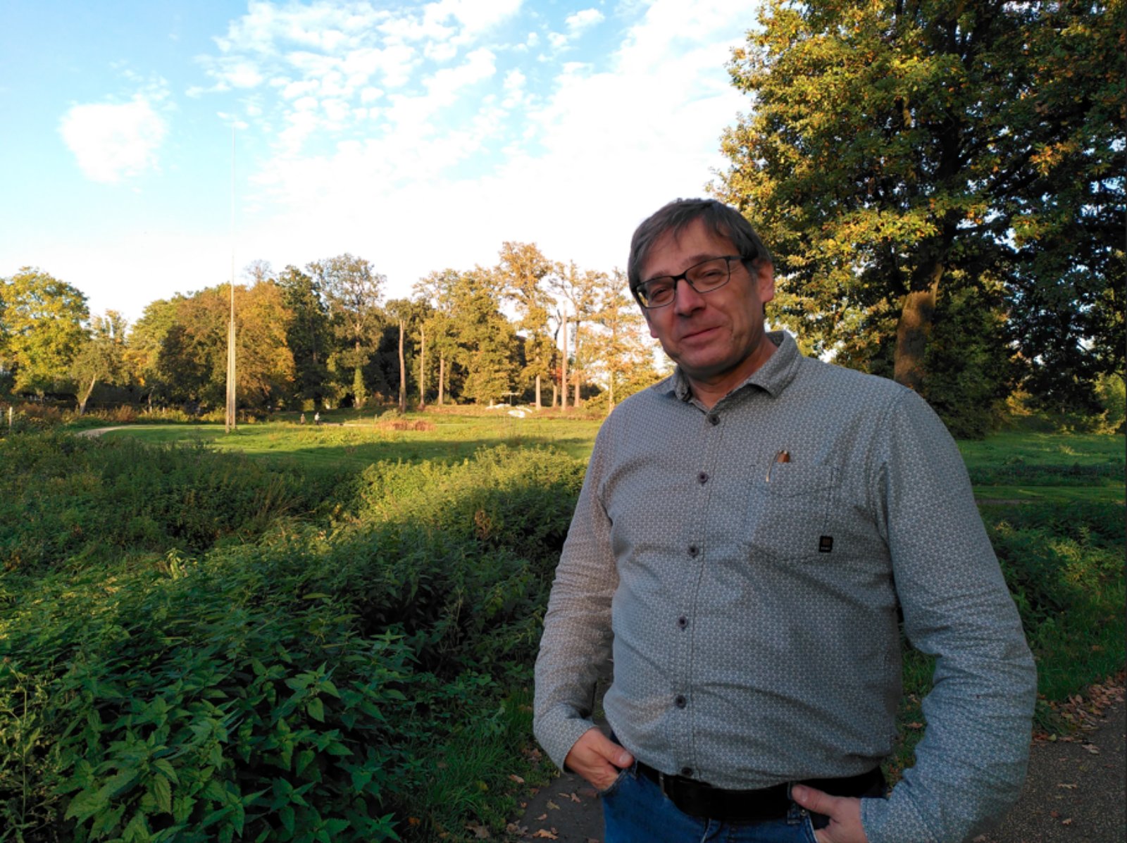 Kris Peeters voor op site