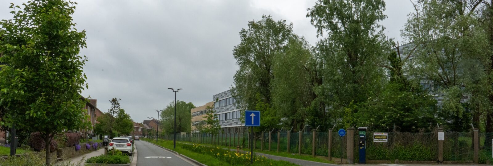 Steenakker groene straat in Gent Achilles Gossaert