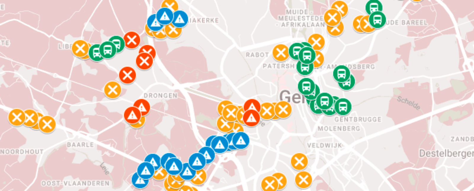 Afbeelding kaart busbeweging