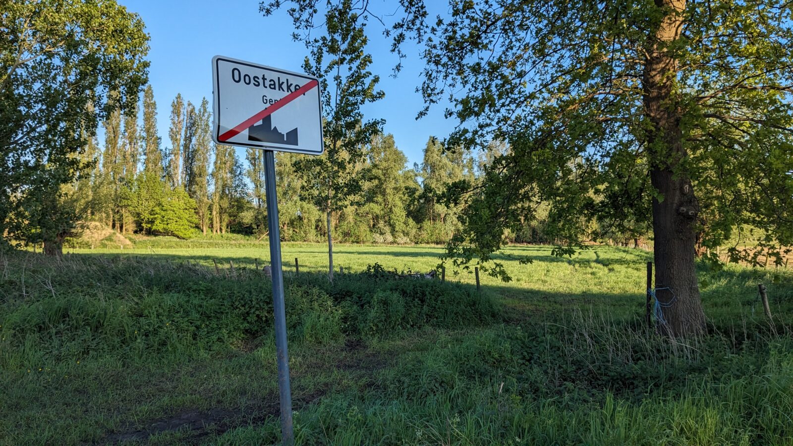 Groenpool oostakker in de verte 1
