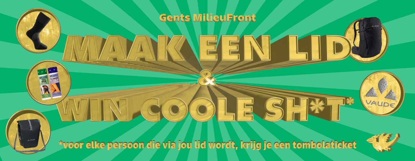 Maak een lid shit sterretje website banner