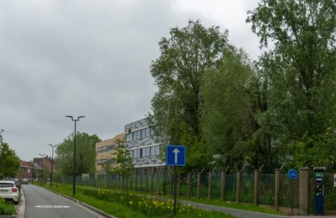 Steenakker groene straat in Gent Achilles Gossaert